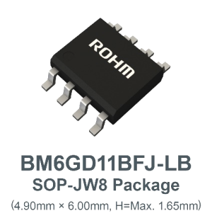 ROHM面向高耐壓GaN器件驅動(dòng)的隔離型柵極驅動(dòng)器IC