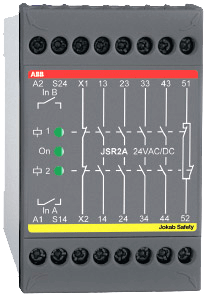 JOKAB扩展继电器JSR2ASAFETY JSR2A