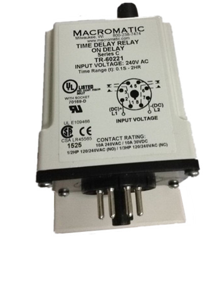 MACROMATIC時(shí)間繼電器TR-6系列TR-60221
