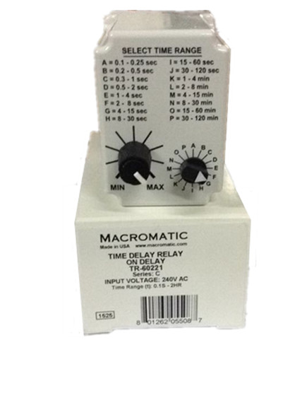 MACROMATIC時(shí)間繼電器TR-6系列TR-60221
